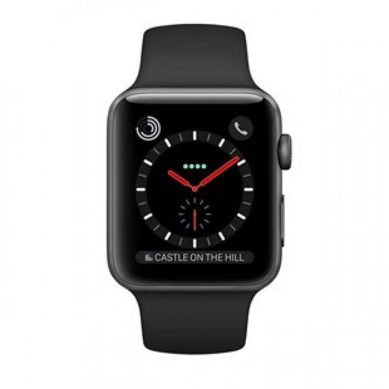 Apple Watch Series 3 GPS + Cellular 38mm Space Black Stainless Steel